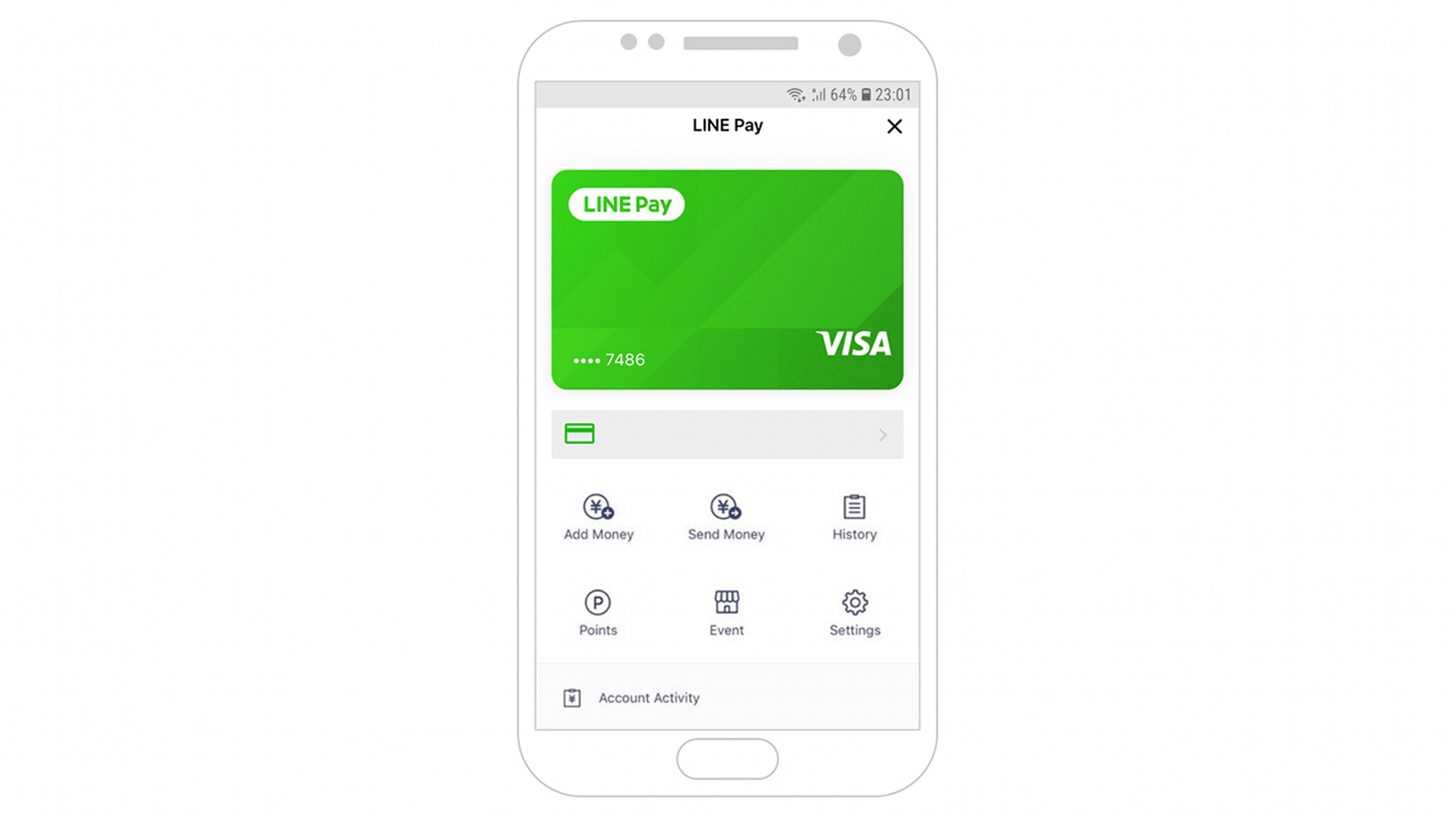 スマホがVISAカードに？ LINEpayが導入予定4