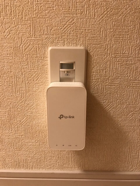 ネットの繋がりが悪い…Wi-Fiの中継器を置いてみた3