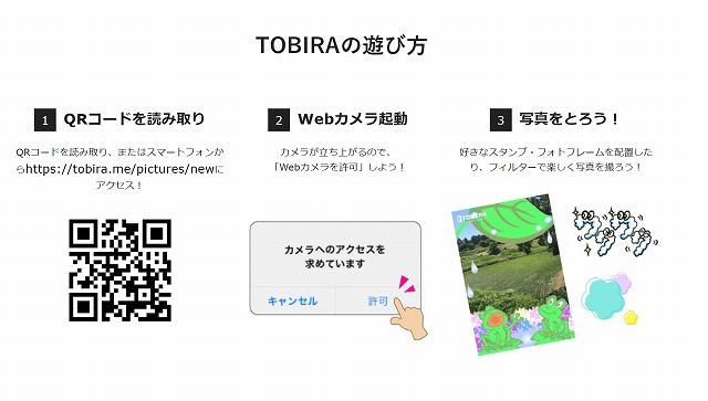 TOBIRAでARを手軽に体験しよう！5